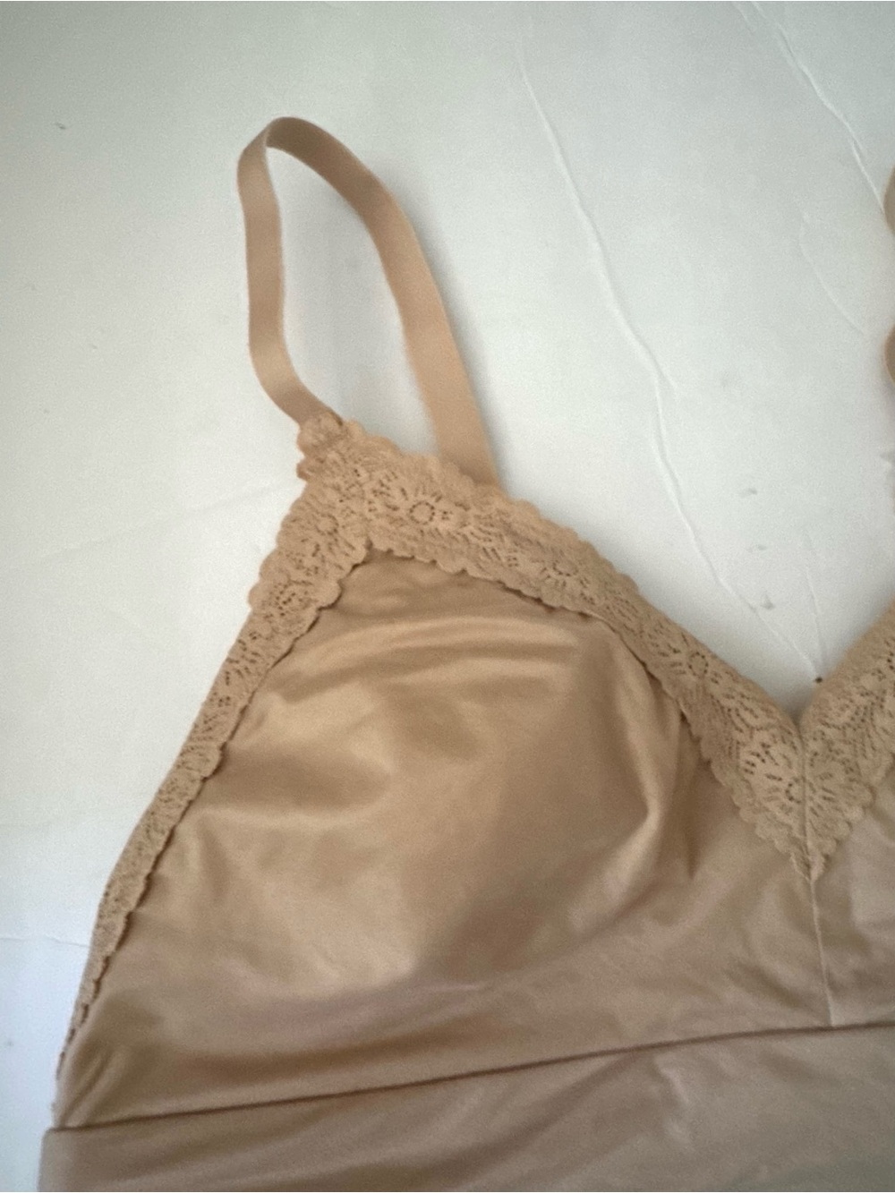 Aerie Sunnie Blossom Lace Padded Triangle Bralette Extra Support Size L (D) - Picture 7 of 13